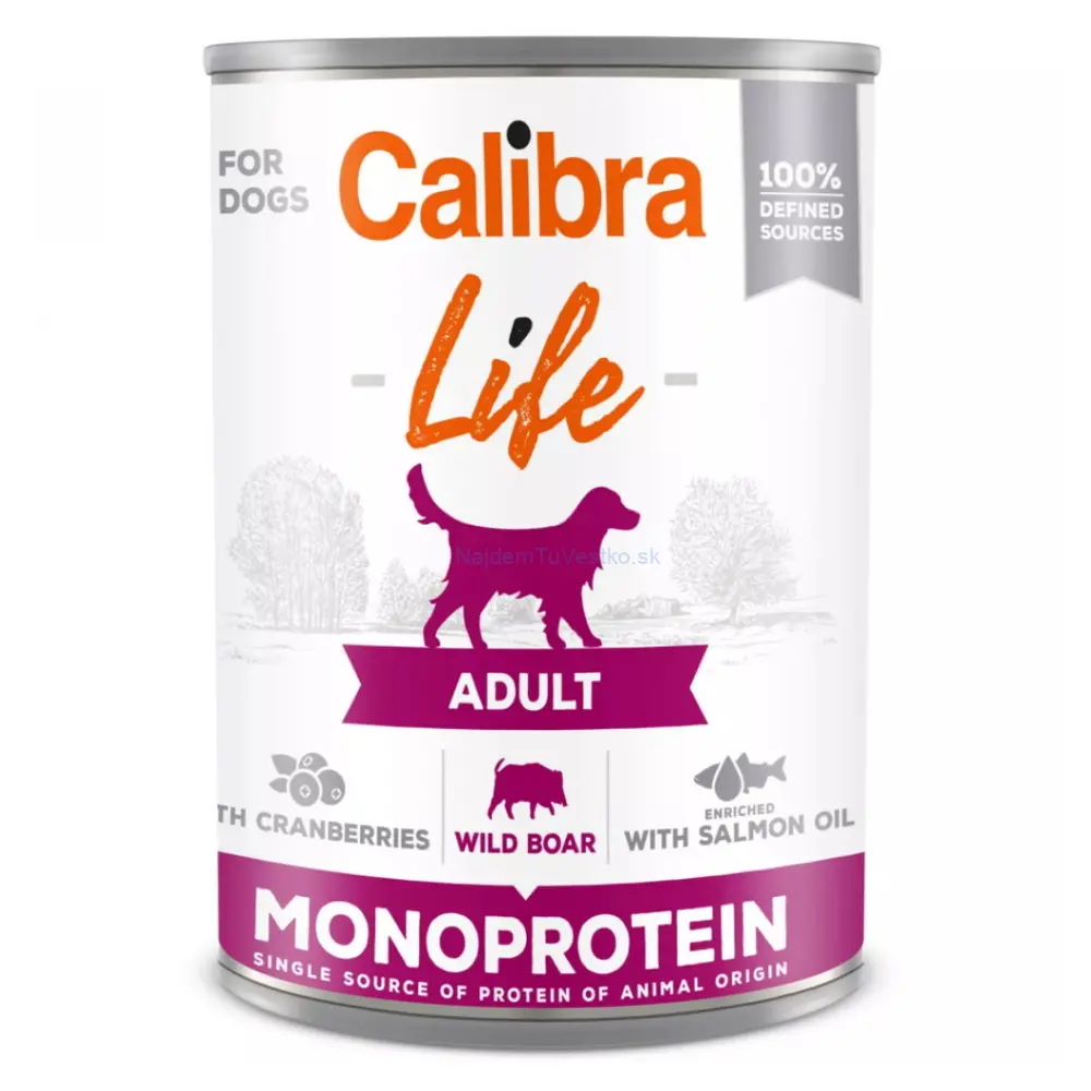 CALIBRA DOG LIFE KONZ.AD.W.BO&CR 400G