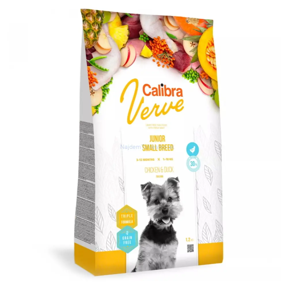 CALIBRA DOG VERVE GF JUN.SM.CHI&DU 1,2K G