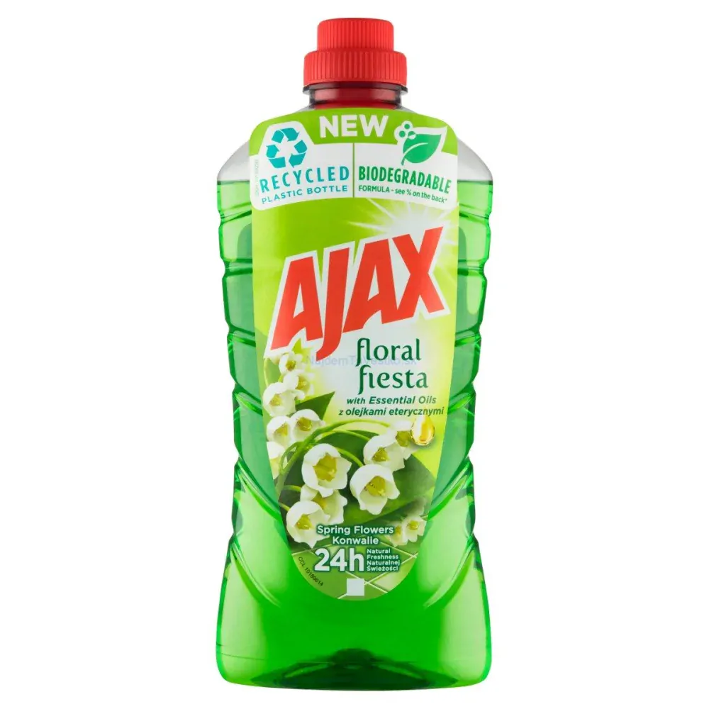 Ajax na podlahy Floral Fiesta 1 l Jarné kvety (zelený)
