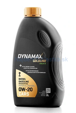 GOLDLINE LONGLIFE FE 0W20 1L DYNAMAX 503303