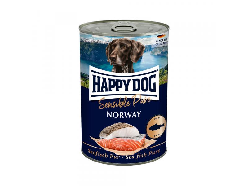 HAPPY DOG KONZ.LACHS PUR (LOSOS) 400G