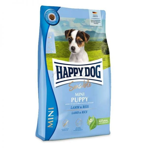 HAPPY DOG MINI PUPPY LAMB&RICE 0,8KG