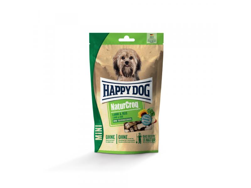 HAPPY DOG NATUR CROQ MINI SNACK LAMM 100G
