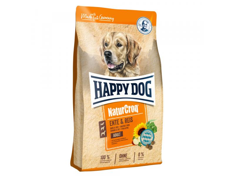 HAPPY DOG NATURCROQ ENTE&RICE 12KG