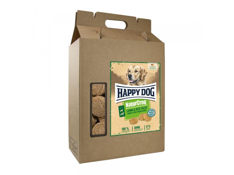 HAPPY DOG NATURCROQ LAMM&REIS-TALER 5KG POCHUTKA 