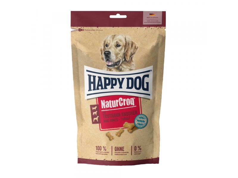 HAPPY DOG NATURCROQ MINI BONES TRUTHAHN 700G POCHUTKA