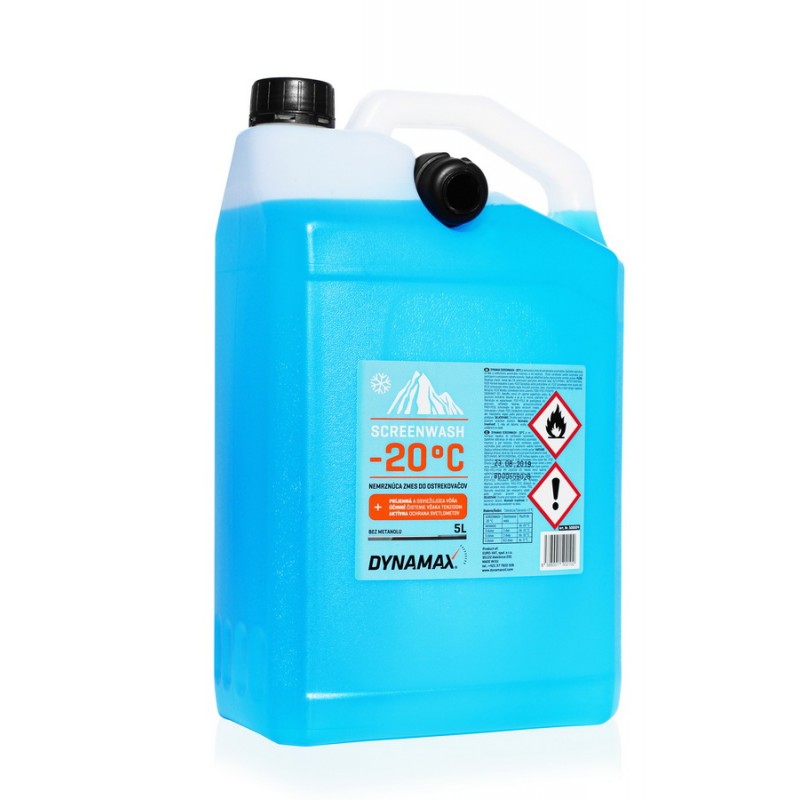 SCREENWASH -20 CITRON 5L Zimná zmes kvapalina voda do ostrekovačov