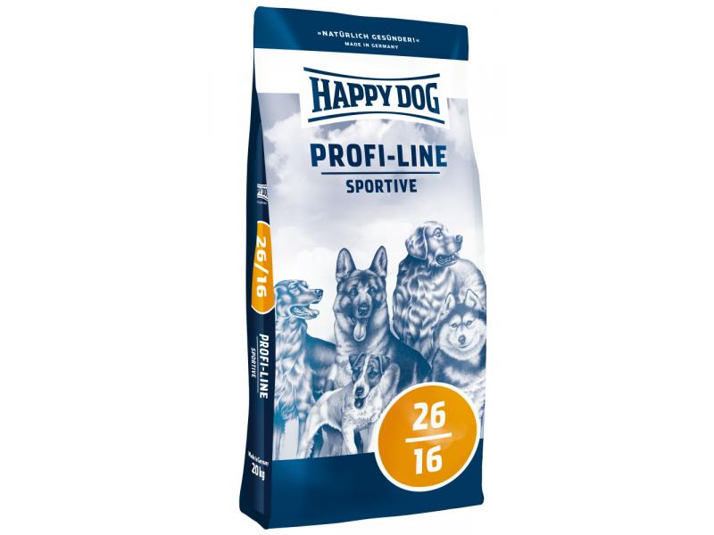 HAPPY DOG PROFI KROKETTE 26/16 SPORTIVE 20KG 