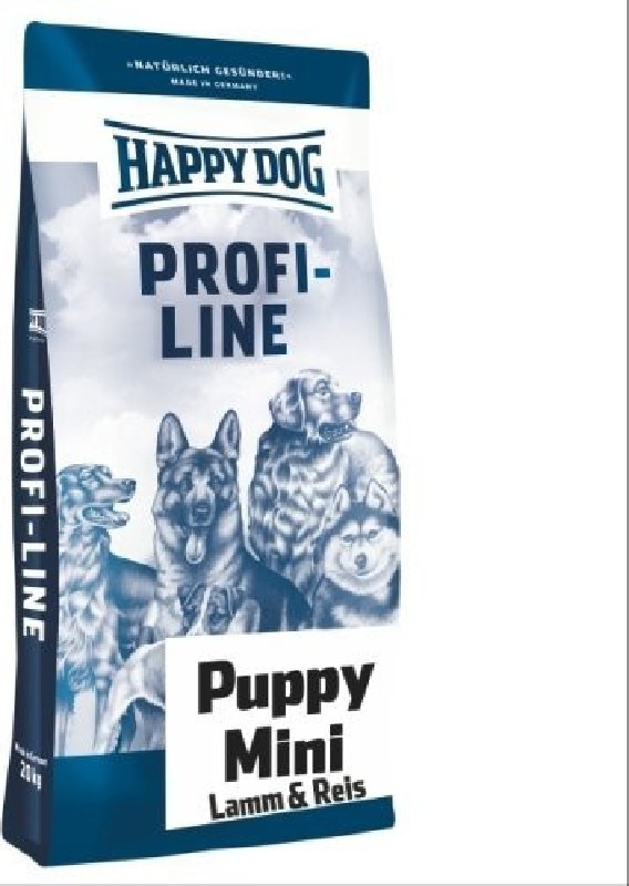 HAPPY DOG PROFI PUPPY MINI LAMM&REIS 20KG