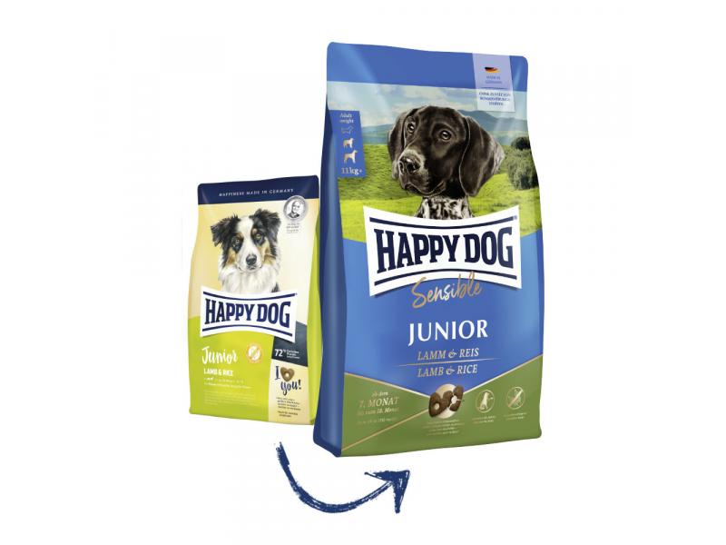 HAPPY DOG SENSIBLE JUNIOR LAMB&RICE 1KG (SRD.S OTV.)