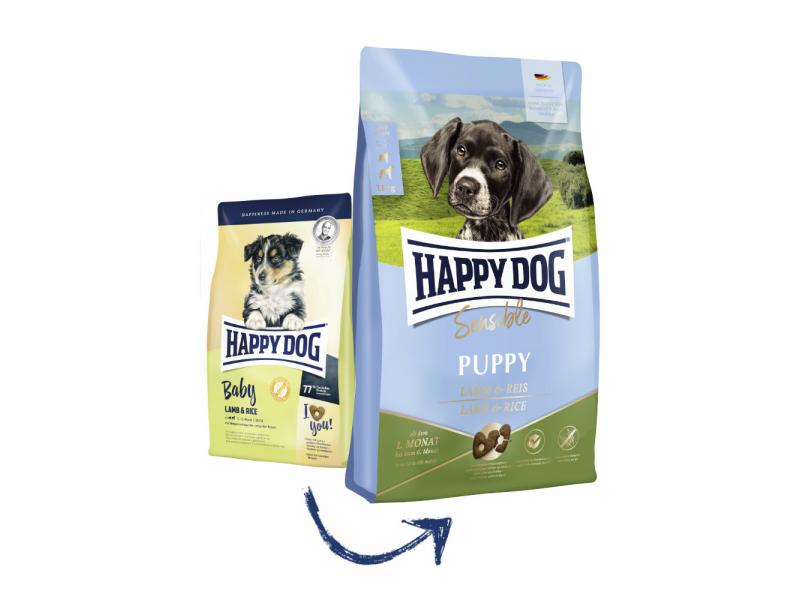 HAPPY DOG SENSIBLE PUPPY LAMB&RICE 1KG