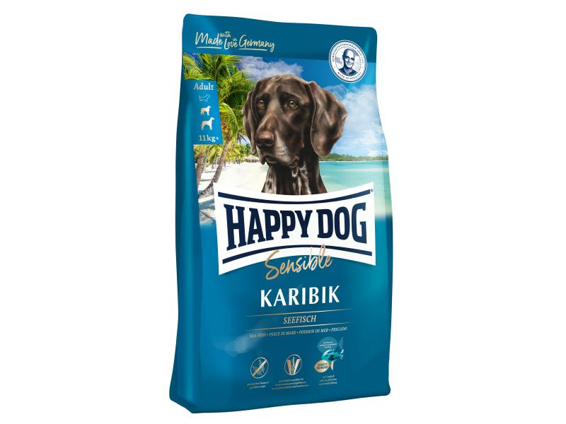 HAPPY DOG SUPREME KARIBIK 1KG MOR.RYBY, BEZLEP.
