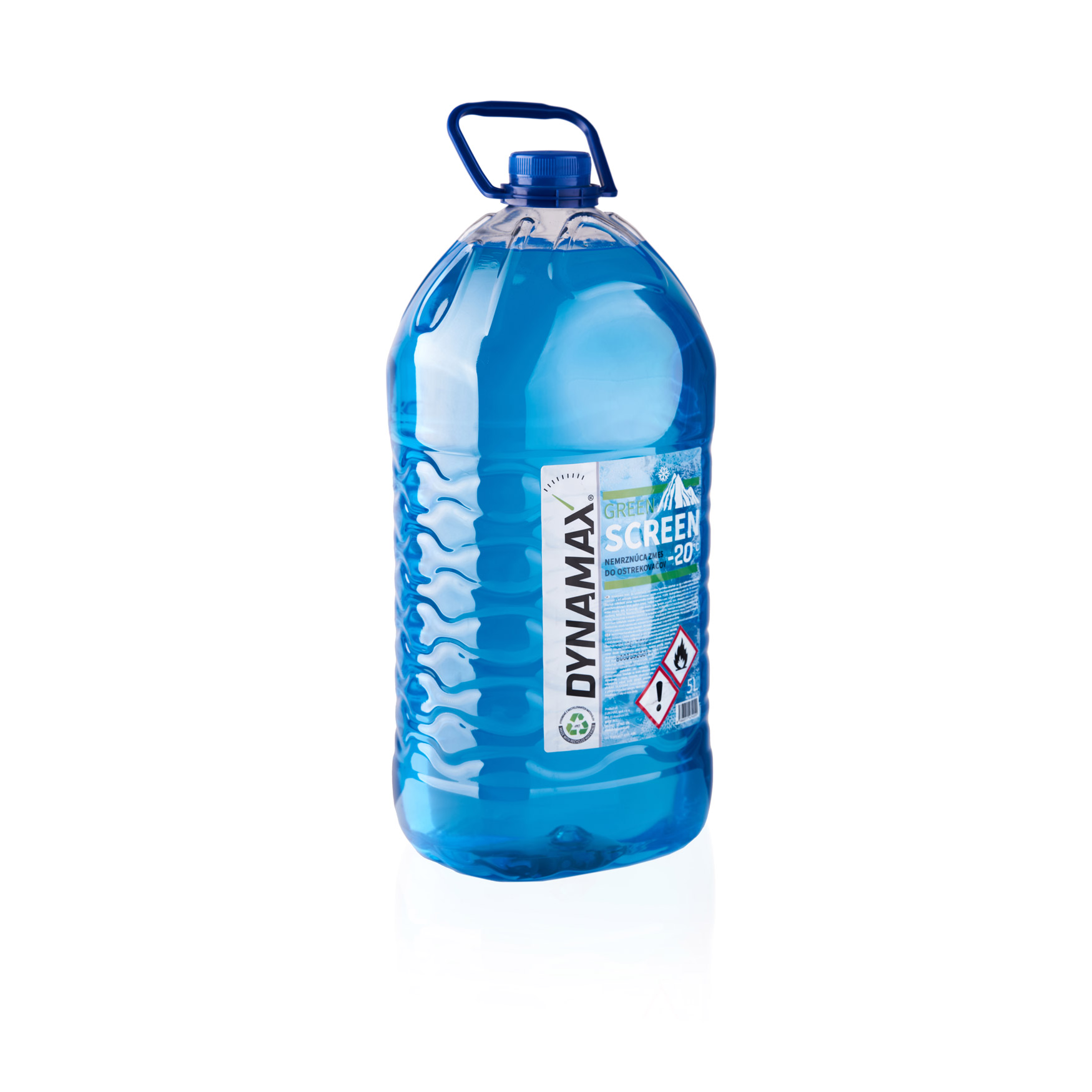 SCREENWASH GREEN -20°C 5L (PET) Zimná zmes kvapalina voda do ostrekovačov