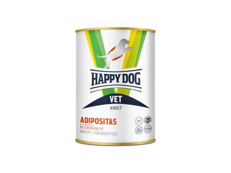 HAPPY DOG VET ADIPOSITAS 400G KONZ. NA CHUDNUTIE