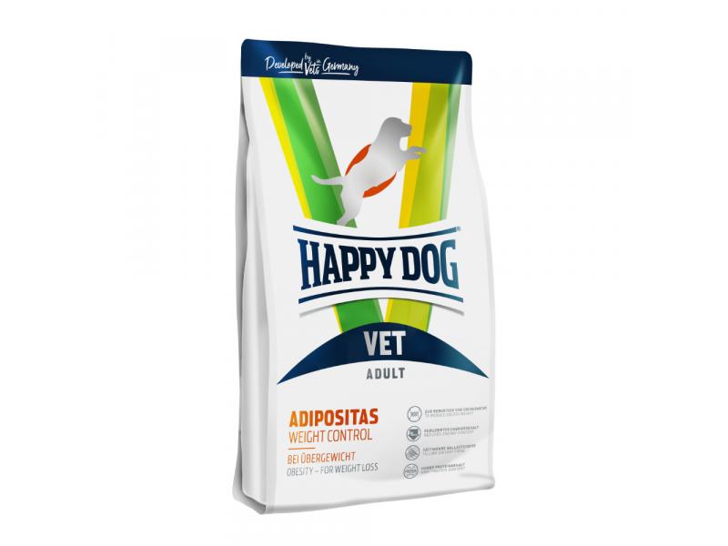 HAPPY DOG VET ADIPOSITAS 4KG NA CHUDNUTIE