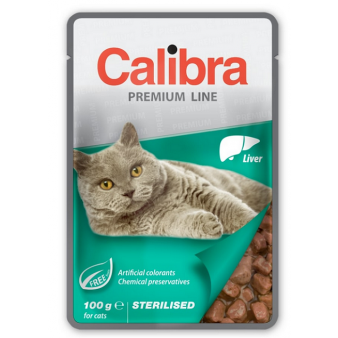 CALIBRA CAT KAPS.STERIL.100G LIVER