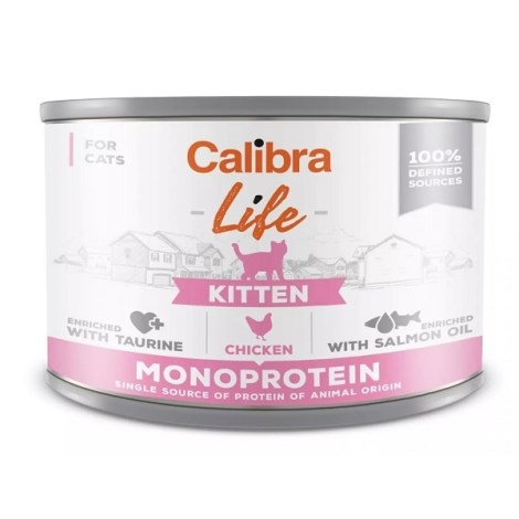 CALIBRA CAT LIFE KONZ.KITTEN CHICK.200G