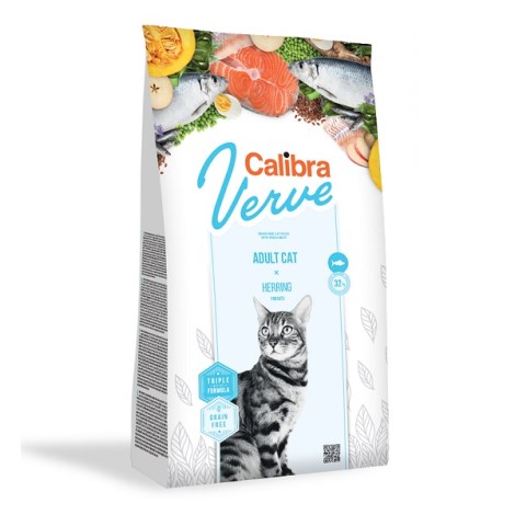 CALIBRA CAT VERVE GF HERRING 750G 