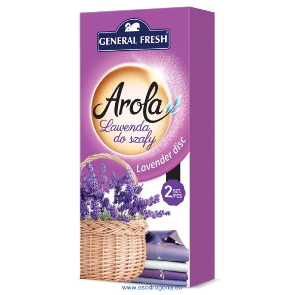 General Fresh Arola Antimol Levanduľový disck 2ks