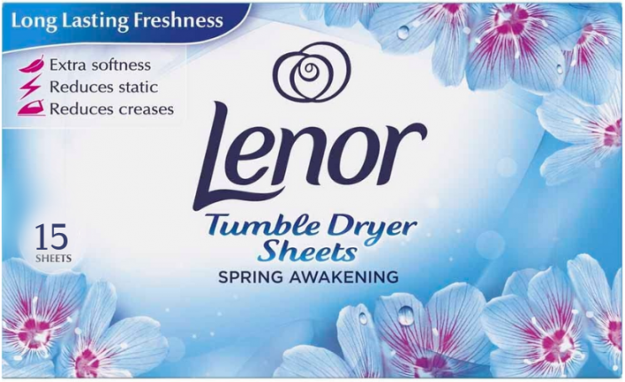 Lenor Tumble Dryer Sheets Spring Awekening servítky do sušičky 15ks