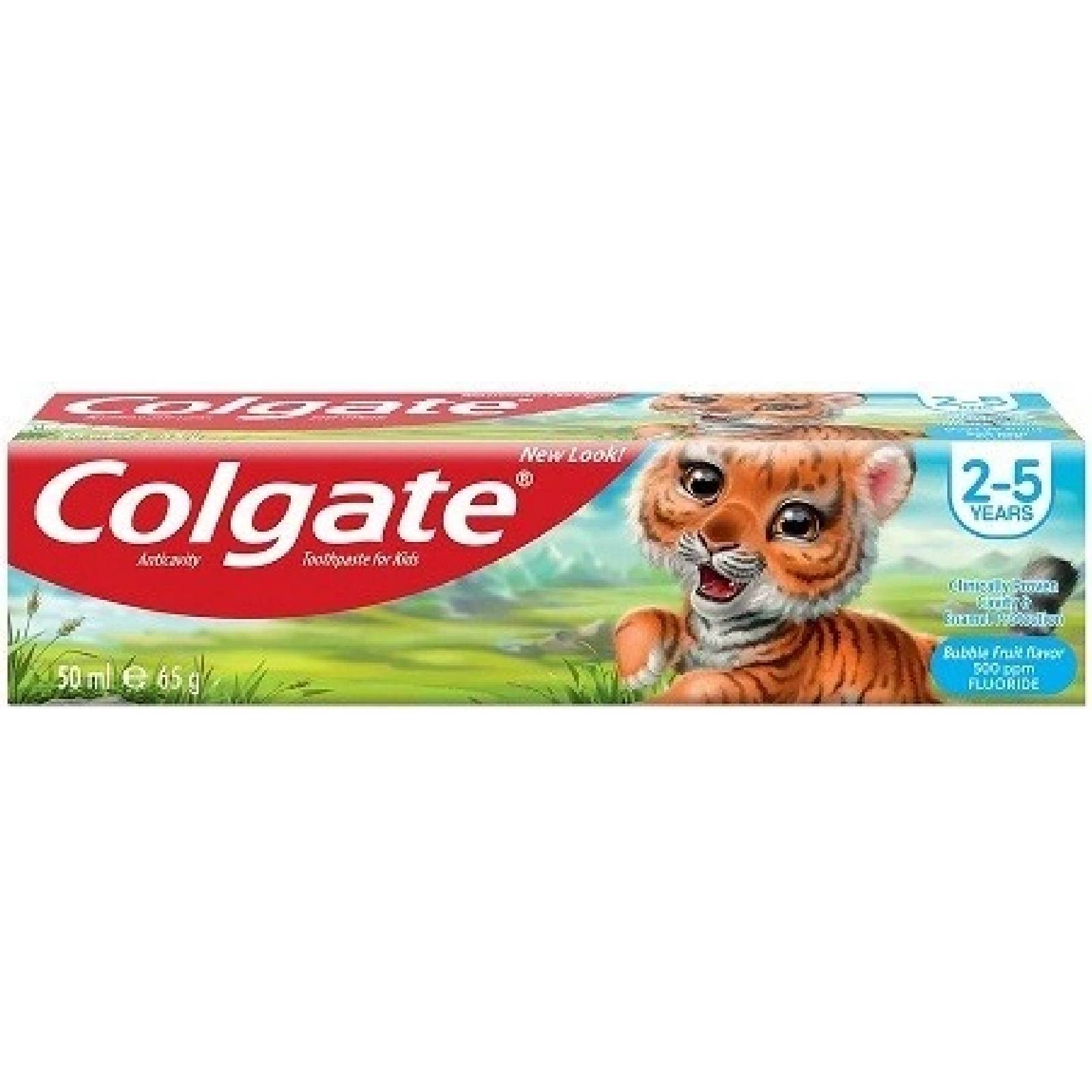 Colgate Toddler zubná pasta pre deti bubble fruit 2 - 5 Years 50 ml     