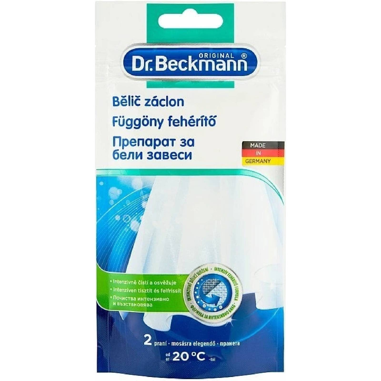 Dr. Beckmann soľ na záclony 80 g