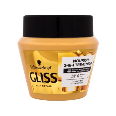 Odporučiť Zdieľať Strážiť Schwarzkopf Gliss Oil Nutritive 2-in-1 Nourish Treatment