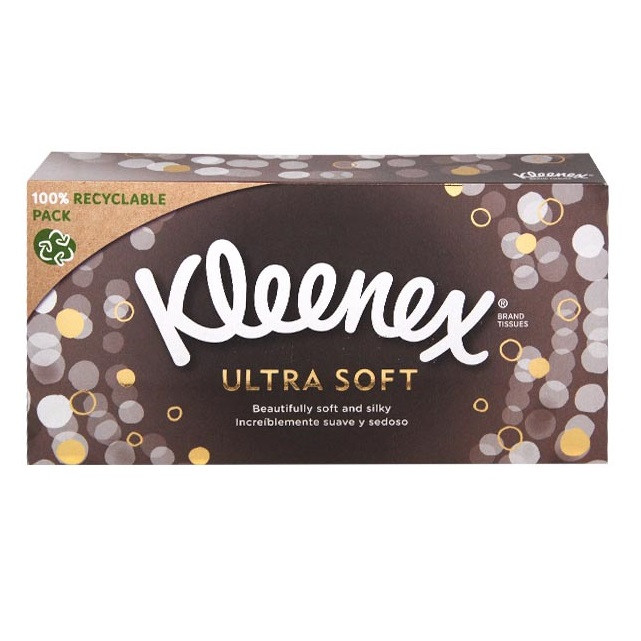 Kleenex papierové vreckovky 64ks Ultra soft 3vrstvové