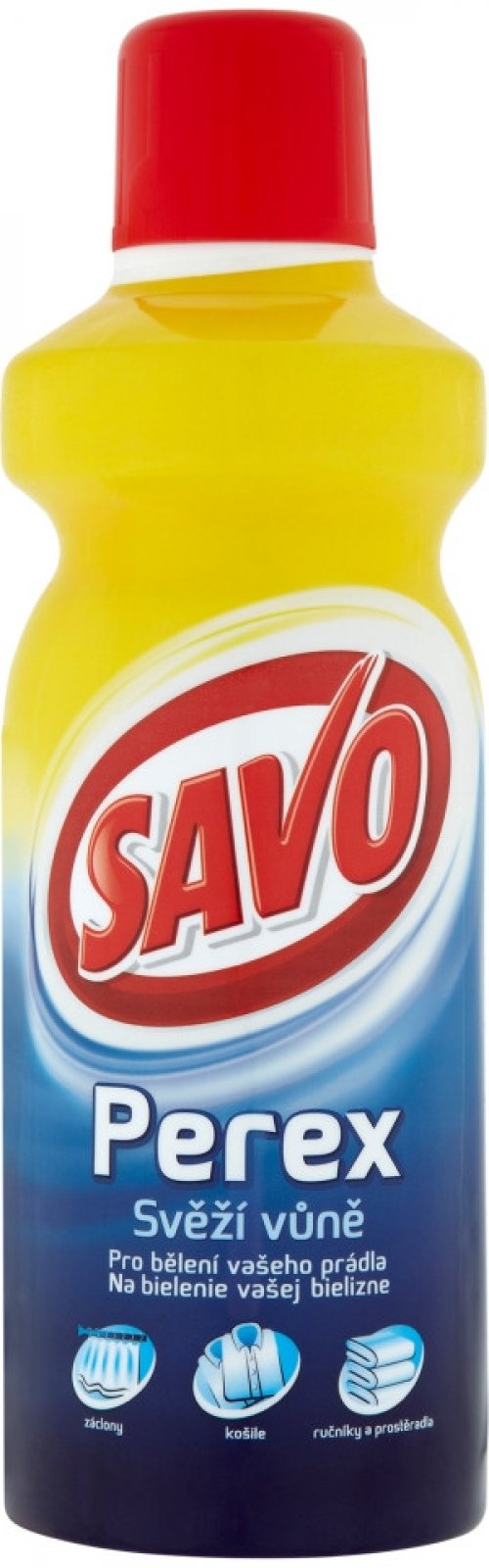 Savo Perex svieža vôňa parfumovaný prípravok pre predpieranie a bielenie bielizne 1 l