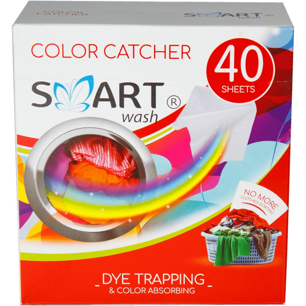 Smart color prací ubrousky na barevné prádlo 40 ks