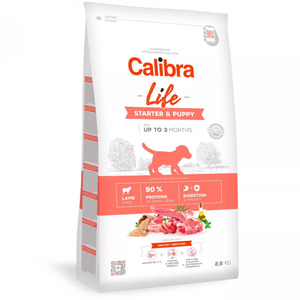 CALIBRA DOG LIFE JUN.SM&MB LAMB 2,5KG 