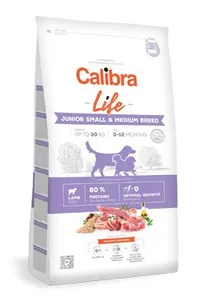 CALIBRA DOG LIFE JUN.SM&MB LAMB 12KG