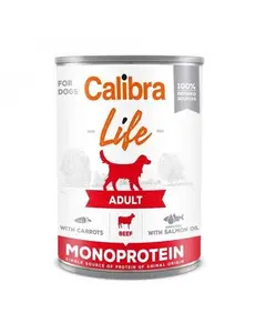 CALIBRA DOG LIFE KONZ.AD.BEEF&CAR 400G