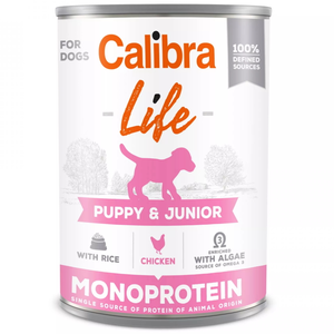 CALIBRA DOG LIFE KONZ.PUP&JUN CH&R 400 G