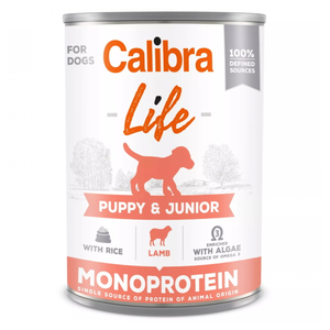 CALIBRA DOG LIFE KONZ.PUP&JUN L&R 400G 