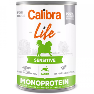 CALIBRA DOG LIFE KONZ.SENS.RABBIT 400G