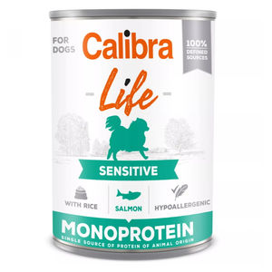 CALIBRA DOG LIFE KONZ.SENS.SALM&R 400G