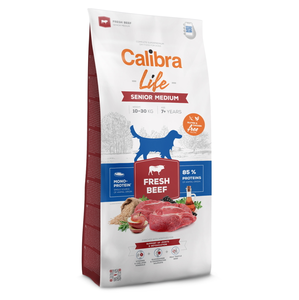 CALIBRA DOG LIFE SENIOR ME FR.BEEF 12KG