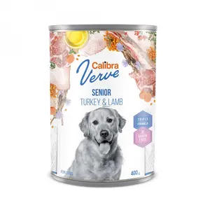 CALIBRA DOG VERVE KONZ.GF AD.P&V 400G PORK&VENIS 