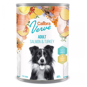 CALIBRA DOG VERVE KONZ.GF SEN.T&L 400G TURK&LAMB 