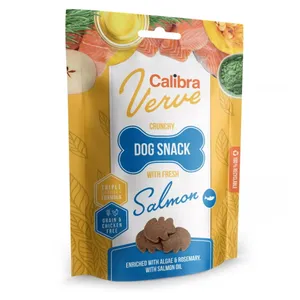 CALIBRA DOG VERVECRUNCHY SNACK FRESH SALMON 150G