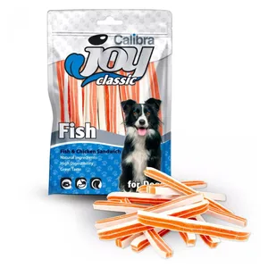 CALIBRA JOY DOG CLASS.FISH&CH.SA 80G SANDWICH 