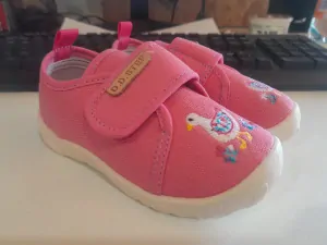 D.D.Step Detské Plátenky Dark Pink
