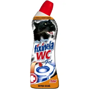 Fixinela Extra silná Wc gél sila šelmy čistiaci a dezinfekčný prípravok 750 ml