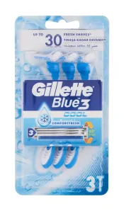 Gillette Blue3 Holicí strojek Cool 3 ks pro muže (česky)