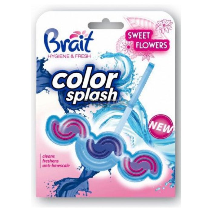Brait WC Blok Color Splash Sweet Flower 45g