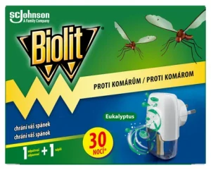 Biolit Elektrický strojček proti komárom eukalyptus