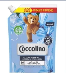 koncentrovaná aviváž Coccolino Aria di Primavera v ekologickom balení.