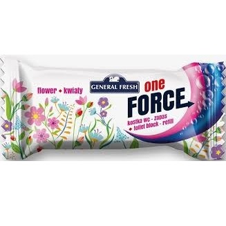 General Fresh One Force Kocka Do WC Náhrada Kvet 40g