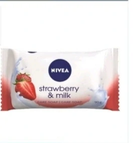  NIVEA Care Soap Strawberry & Milk. 